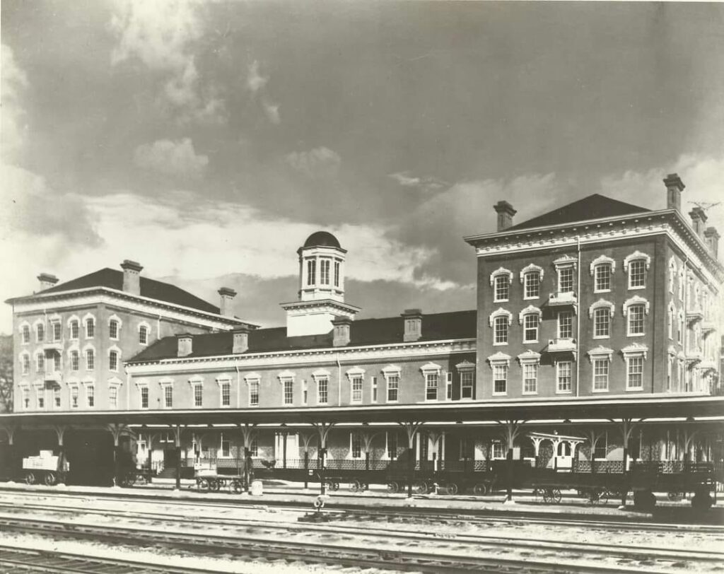 B&O RR Queen City Station c. 1910